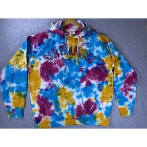 Dimco Apparel San Francisco Hoodie Men's L Multicolor Tie Dye Pocket Destination